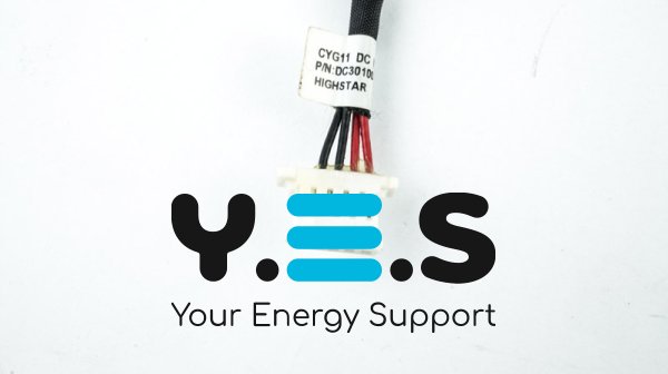 Розʼєм живлення PJ734 з кабелем для Lenovo Yoga 710-11ISK, 710-11IKB series