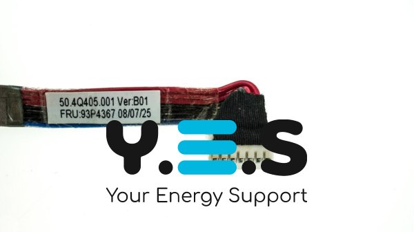 Розʼєм живлення PJ789 для Lenovo X60, X61 series з кабелем