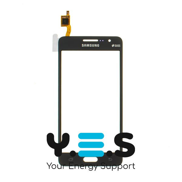 Тачскрин для Samsung G531H Galaxy Grand Prime чорний (висока якість, копія)