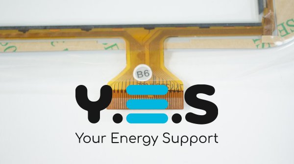 Сенсорне скло (тачскрін) для китайських планшетів 8", біле, TPC00773