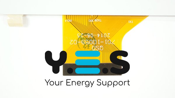 Тачскрін (сенсорне скло) Prestigio Wize 3021 3G QSD701-10059-02 10,1" 45pin білий 257×159мм