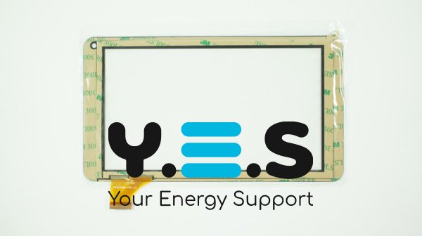 Тачскрин (сенсорне скло) VTC5070A83-FPC-2.0 7" 186×104/155×87 мм, чорний