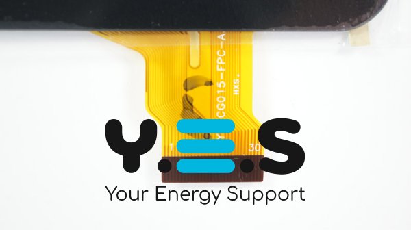 Сенсорне скло (тачскрін) YL-CG015-FPC-A3 7" 186×111/156×86 мм 30pin чорне