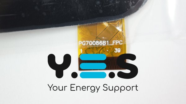 Тачскрин (сенсорне скло) Globex GU7080c/PG70086B1 7" 186×105мм, активна 150×87, 39pin, чорний