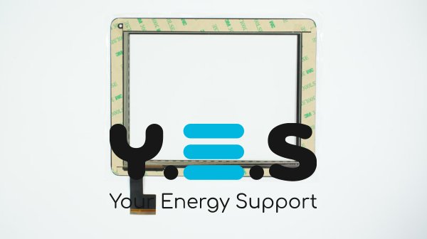 Тачскрин (сенсорне скло) Digma iDsD8 QSD 8007-03 8" 198×154/162×122 50pin чорний