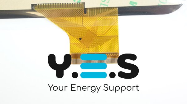 Тачскрин HK10DR2438-V01 10,1" 257×159/223×126 мм 45 pin чорний