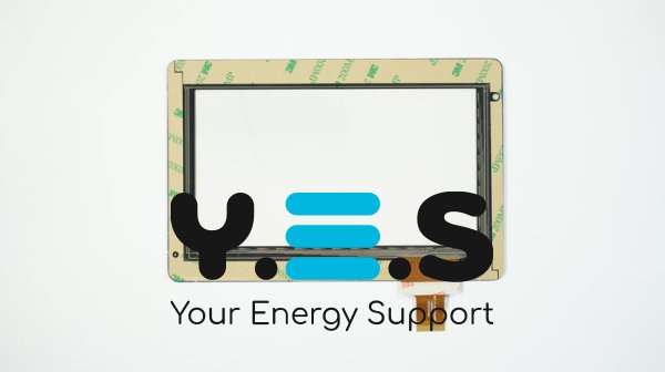 Сенсорне скло (тачскрін) HOTATOUCH C116184B1-DRFPC068T V1.0 7" 184x122 чорне, отвір камери кут