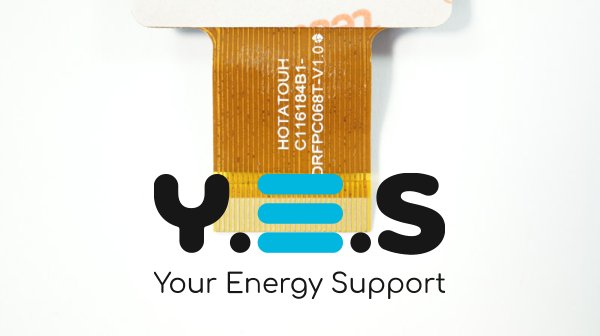 Сенсорне скло (тачскрін) HOTATOUCH C116184B1-DRFPC068T V1.0 7" 184x122 чорне, отвір камери кут