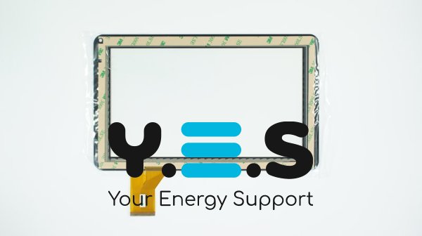 Сенсорне скло (тачскрин) DH-0902A1-FPC03-02 9" 233×141/198×112 мм 50pin чорне