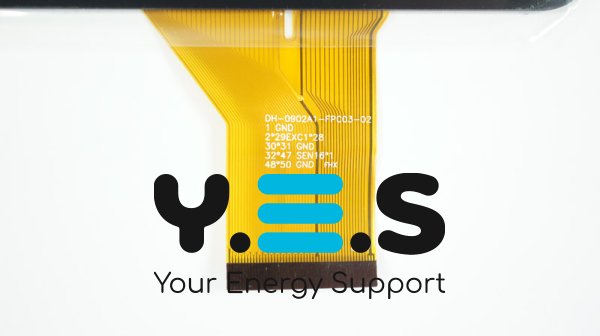 Сенсорне скло (тачскрин) DH-0902A1-FPC03-02 9" 233×141/198×112 мм 50pin чорне