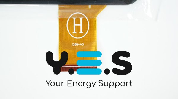 Сенсорне скло (тачскрін) XC-PG0900-032-A0-FPC 9" 233×143 мм 50 pin чорне