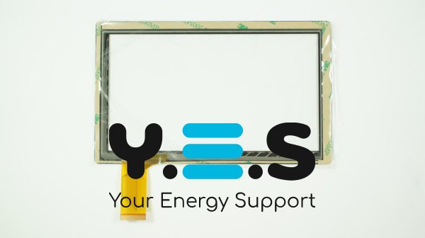 Тачскрін (сенсорне скло) CTP-016B 7" 173×105/154×86 мм 36pin чорний