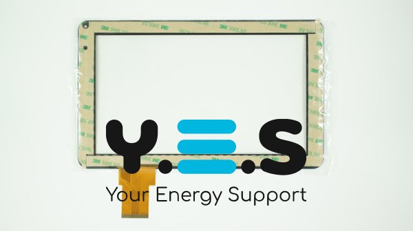 Тачскрін (сенсорне скло) Reellex Tab-97b-02 300-N3849M-A00-V1.0 9" 233x141мм 50pin чорний