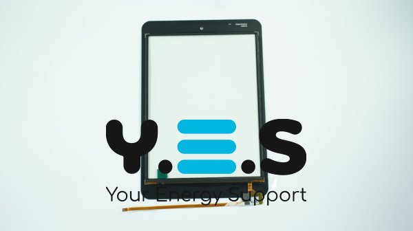 Тачскрін (сенсорне скло) HS0302A RS8LF0432GV1.0 RS8F213 8" 200×136мм 6pin чорний