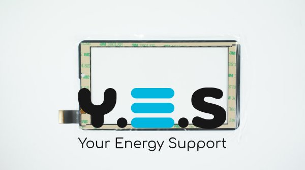 Сенсорне скло (тачскрін) для Nomi C07005 VTC5070A85-FPC-3.0 7" 185×104/155×87 мм біле