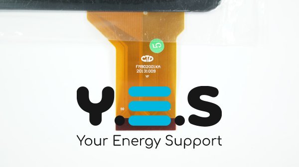 Тачскрін (сенсорне скло) FM902001KA 9.7" 236×183/198×147 50pin чорний