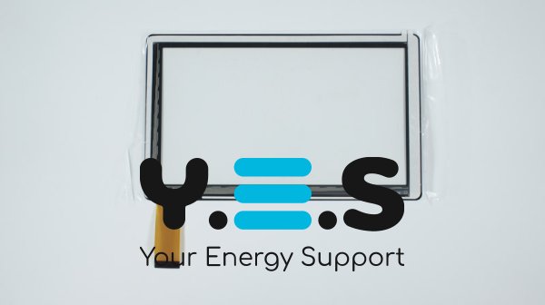 Сенсорне скло (тачскрін) 1312-Q8-1.0 7" 173×105/153×87 мм, 30 pin, чорне