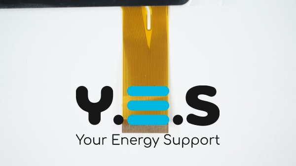 Сенсорне скло (тачскрін) 1312-Q8-1.0 7" 173×105/153×87 мм, 30 pin, чорне