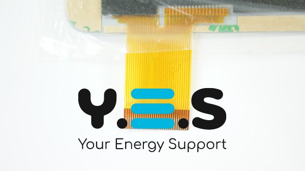 Сенсорне скло (тачскрин) FPC-TP070076(736)-00 7" 185×114/155×91мм 30pin біле