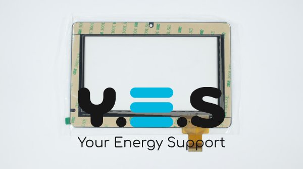 Сенсорне скло (тачскрин) FPC-TP070200(C185)-00 7" 185×123/150×87 мм 30 pin чорне