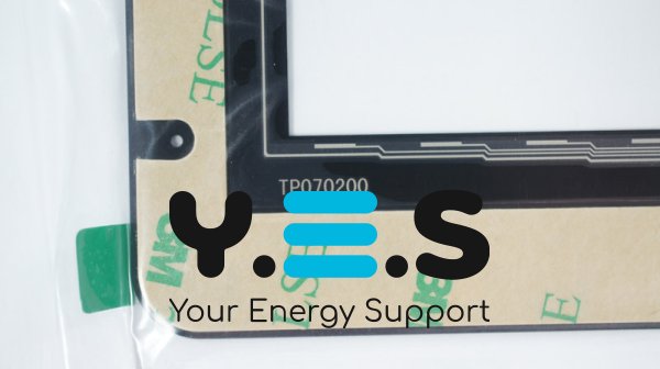 Сенсорне скло (тачскрин) FPC-TP070200(C185)-00 7" 185×123/150×87 мм 30 pin чорне