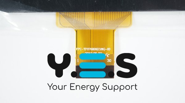 Сенсорне скло (тачскрин) FPC-TP070200(C185)-00 7" 185×123/150×87 мм 30 pin чорне