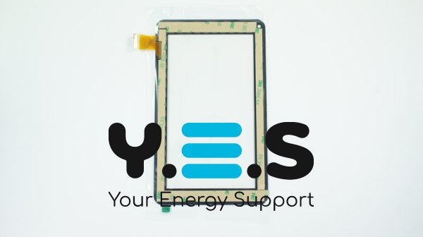 Тачскрин (сенсорне скло) FPC-TP070210(S738)-00 7" 186×111/155×86 мм 30pin чорний