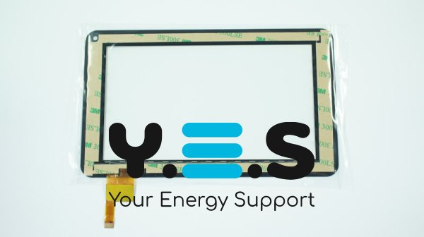 Тачскрин (сенсорне скло) FPC-TPC070072(DR1334)-00 7" 186×111/154×86, 12 pin, чорний