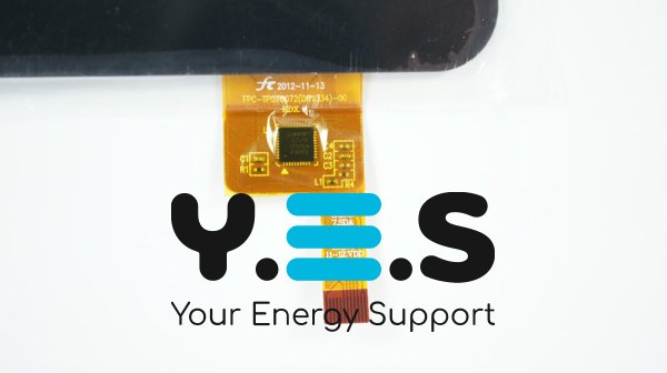 Тачскрин (сенсорне скло) FPC-TPC070072(DR1334)-00 7" 186×111/154×86, 12 pin, чорний