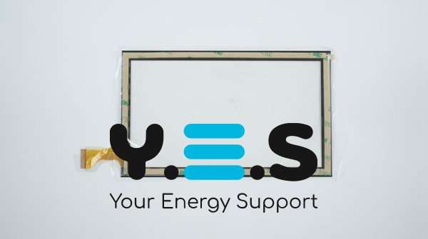 Тачскрін (сенсорне скло) GT706-V3 170×103 мм, активна 154×86 мм, чорний