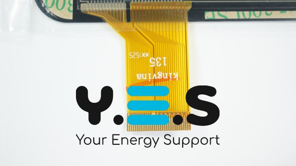 Тачскрин (сенсорне скло) Kingvina 135 7" 186×106/155×86 мм, чорний