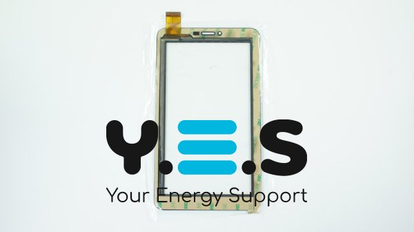 Тачскрин (сенсорне скло) для Teclast G17S 3G PB70JG9221-R2 7" 186×107/155×87 мм чорний