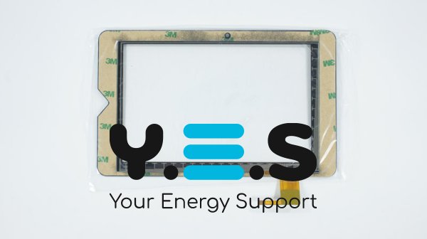 Сенсорне скло (тачскрін) PINGBO PB70A8572-R2 7" 192×118/152×95 мм, чорне