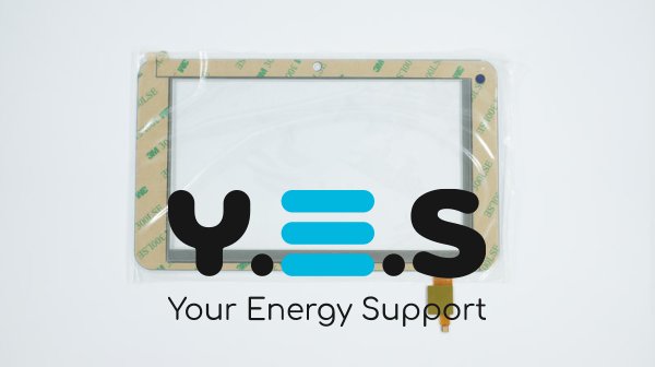 Сенсорне скло (тачскрін) Cube U18GT PINGBO PB70A8561 7" 193×113/153×90 6pin біле