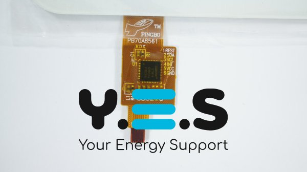 Сенсорне скло (тачскрін) Cube U18GT PINGBO PB70A8561 7" 193×113/153×90 6pin біле