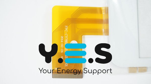 Тачскрін (сенсорне скло) FPC-CY785072(C8037)-01 7,85" 197×131/161×121 36pin білий