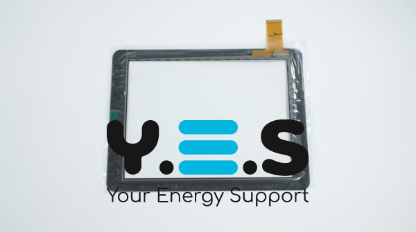 Сенсорне скло (тачскрін) PB80M868-VER0 RBD 8" 196×148/163×122 мм 32 pin чорне