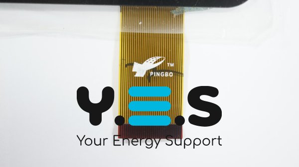 Сенсорне скло (тачскрін) PB80M868-VER0 RBD 8" 196×148/163×122 мм 32 pin чорне