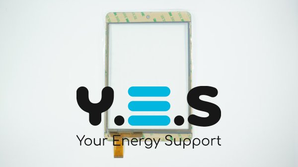 Тачскрін (сенсорне скло) для ZCC-2208 7,9" 198×133 мм, активна 159×119 мм, білий