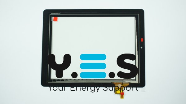 Тачскрин (сенсорне скло) CTP080088-02 8" 200×153 мм активна 163×123 мм чорний