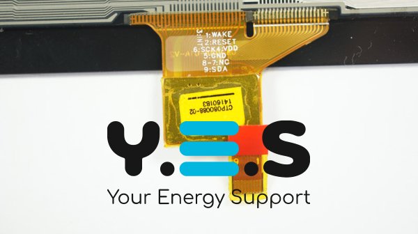 Тачскрин (сенсорне скло) CTP080088-02 8" 200×153 мм активна 163×123 мм чорний