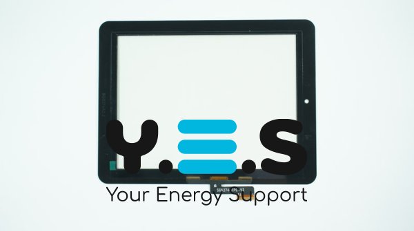 Сенсорне скло (тачскрин) SG5374-FPC-V2 8" 197×150/162×122, 51 pin, чорне