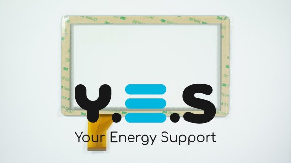 Сенсорне скло (тачскрін) HN-0902A1-FPC03-02 9" 233×142/198×112 мм 50 pin біле