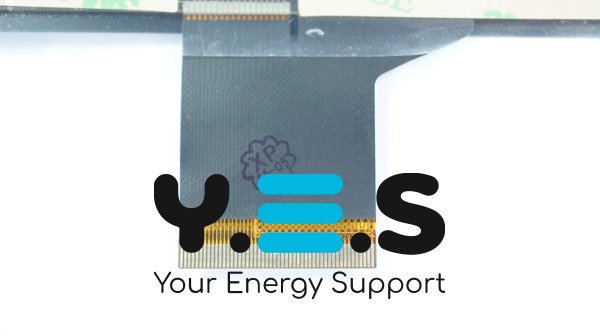 Тачскрин 166-T 9" чорний, 235×144/198×115 мм, 50 pin (сенсорне скло)