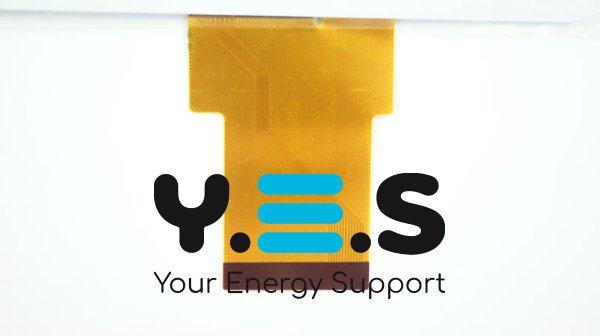 Сенсорне скло (тачскрін) XC-PG0900-010 9" 233×141 мм, 50 pin, біле