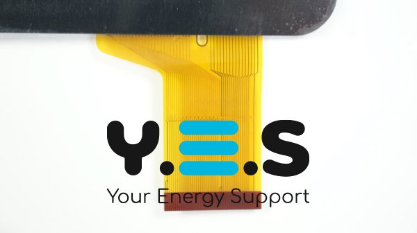 Тачскрін (сенсорне скло) FHF90006 9" 233×142 мм, робоча зона 198×112 мм, чорний