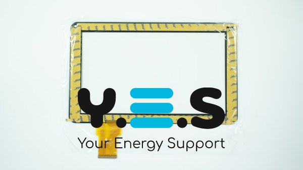 Сенсорне скло (тачскрин) для YH-F900H YJ164FPC-V0 9" 232×141/198×112 мм 50pin чорне