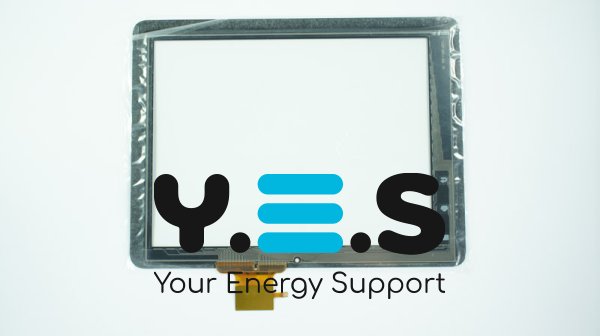 Тачскрін C237180A1-GG FPC613DR 9,7" 237×180/198×149 мм 6 pin чорний