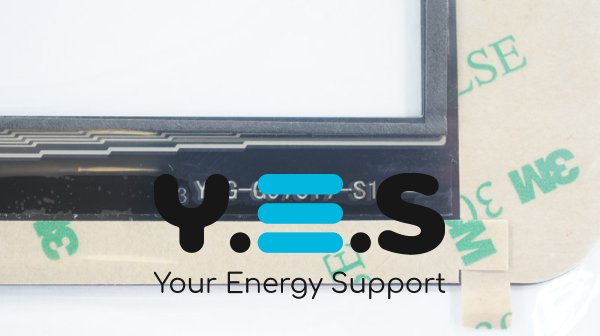 Тачскрін YTG-G97017-F1 V1.0 9,7" 236×183/198×149 мм 50pin чорний