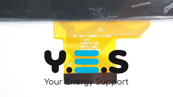 Сенсорне скло (тачскрін) AP-DH-1006A1-FPC26 10,1" 257×160/223×125 50pin чорне